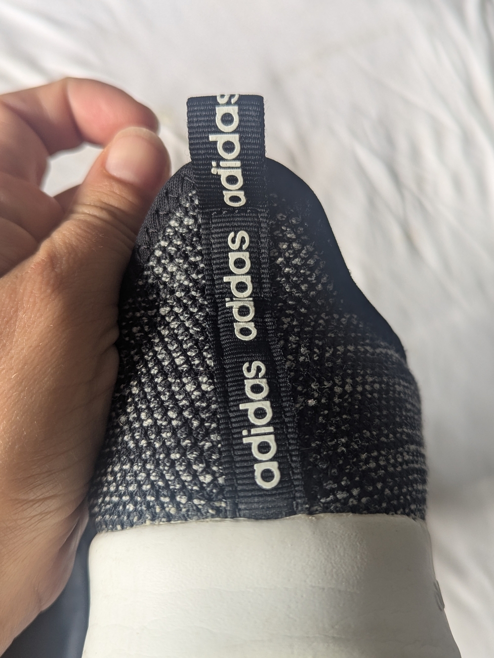 Adidas Cloudfoam Pure DB0694 Black Gray Running Shoes Womens 7 - Picture 8 of 11